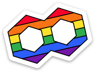 Dataroots Symbol Sticker 🏳️🌈