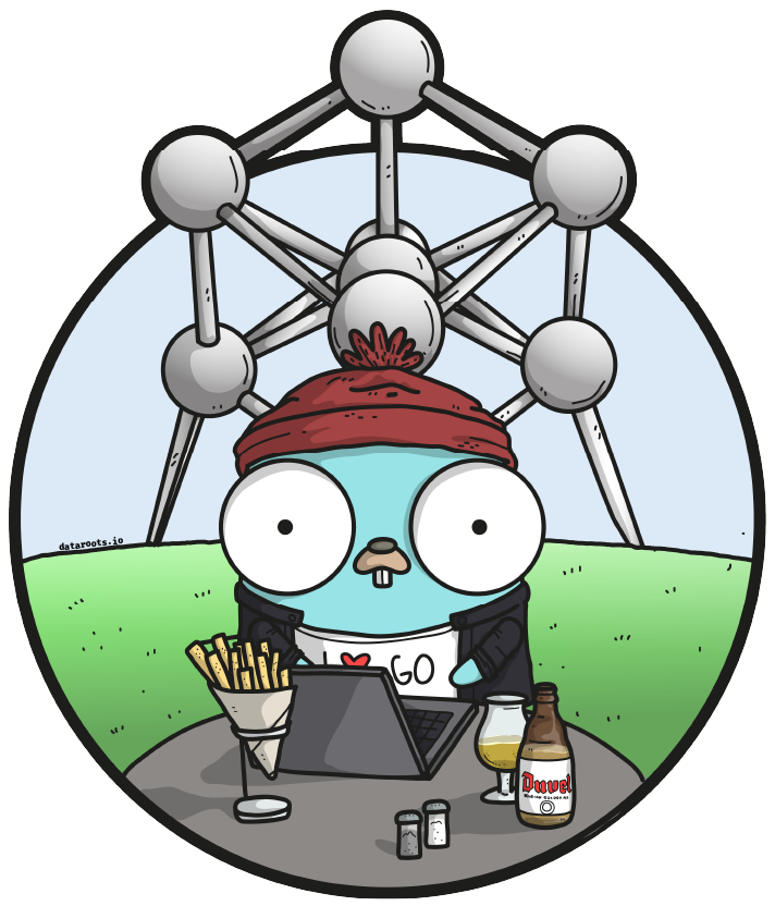 Belgium Gopher Sticker 🇧🇪