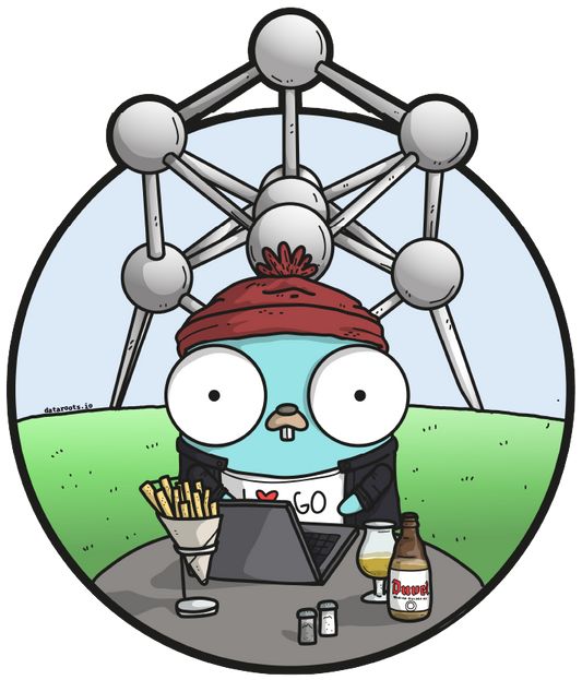 Belgium Gopher Sticker 🇧🇪