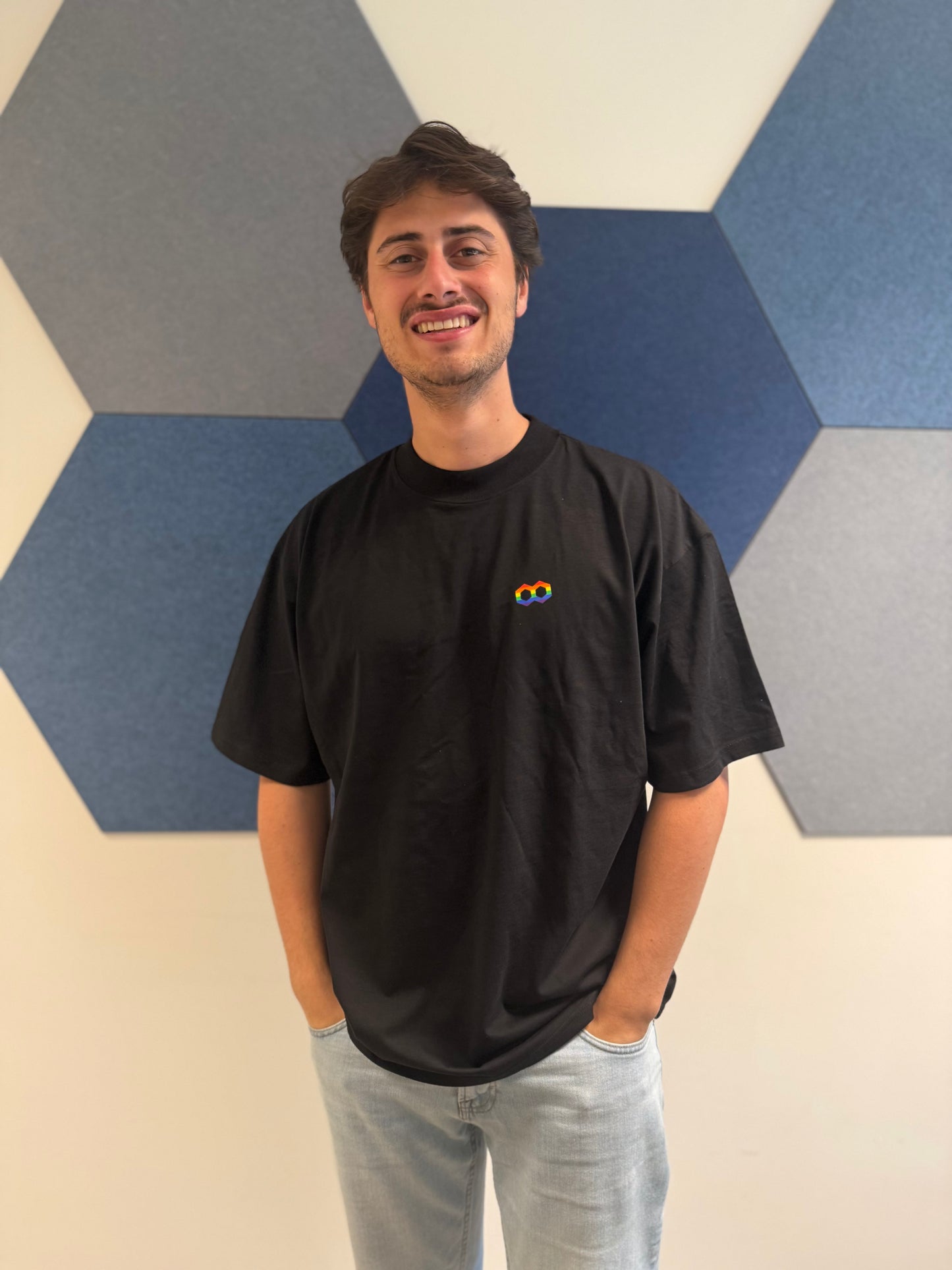 Oversized short-sleeve T-shirt