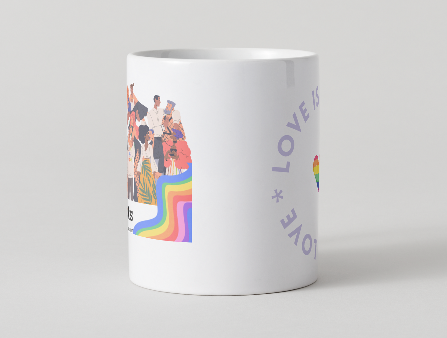 🌈 Limited Edition Dataroots Rainbowroots Mug 🏳️‍🌈
